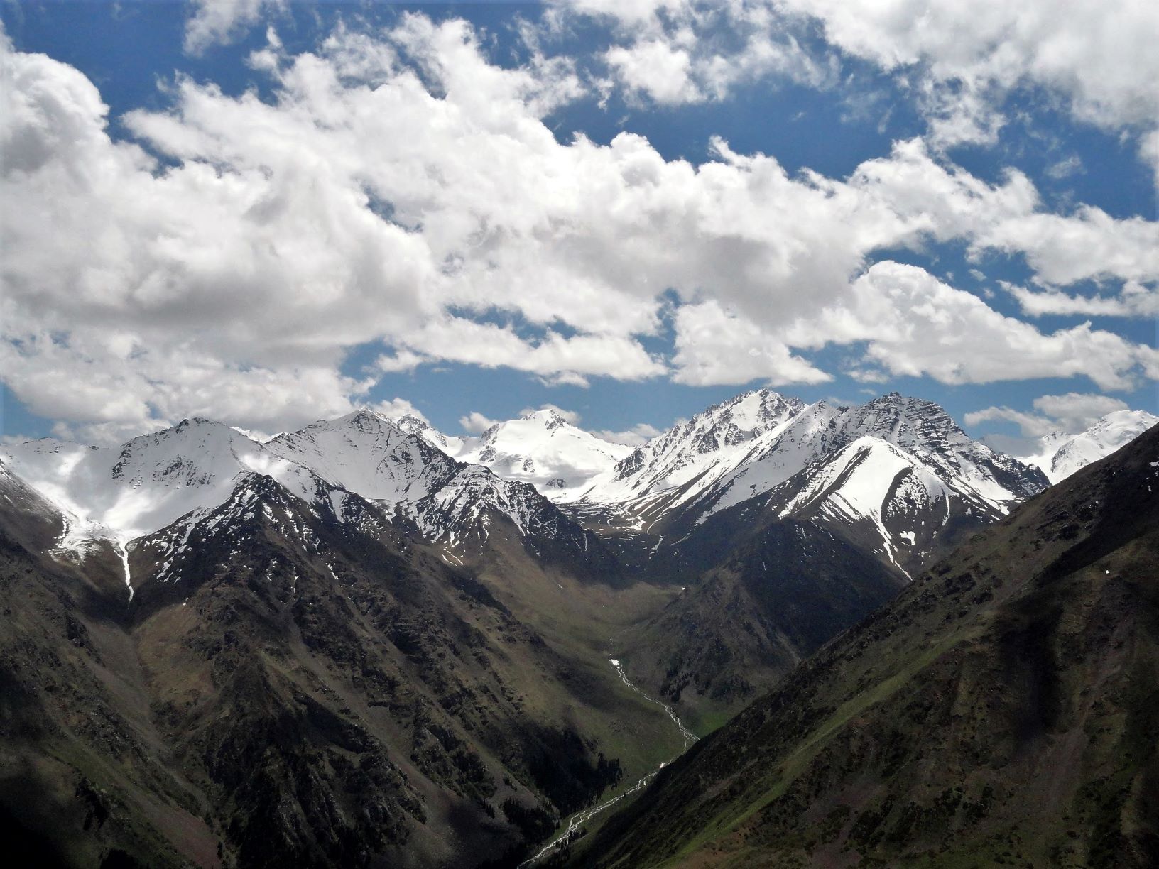 Kyrgyzstan Mountains at shamshy